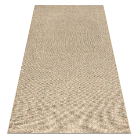 Tapis rectangulaire beige en polypropylène 60x100, style moderne