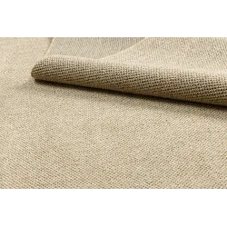 Tapis rectangulaire beige polypropylène – vue 2