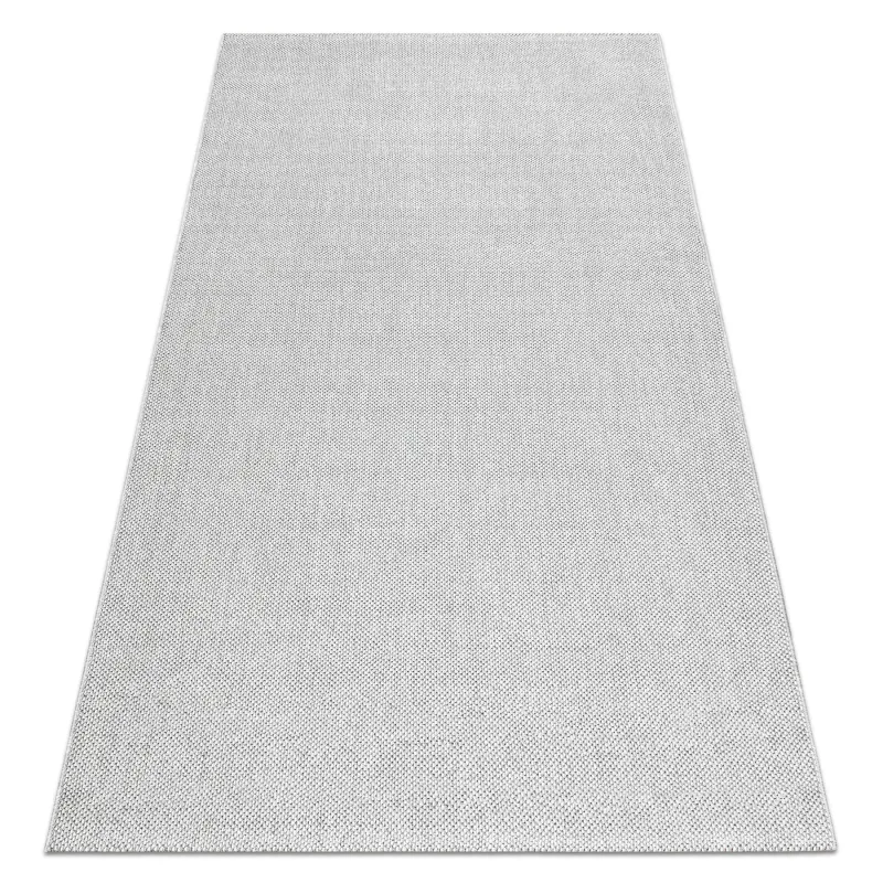 Tapis Argent en polypropylène 80x150 cm, design moderne pour tous les espaces
