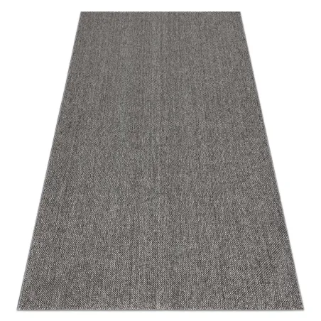Tapis gris en polypropylène 80x150 cm pour intérieurs modernes