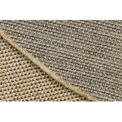 Tapis Rond Beige Polypropylène 80 cm – vue 3