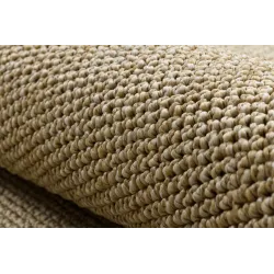 Tapis Rond Beige Polypropylène 80 cm – vue 5