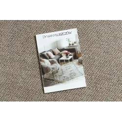Tapis Rond Marron Polypropylène 80 cm – vue 2