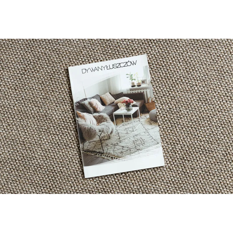 Tapis Rond Marron Polypropylène 80 cm – vue 2