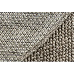 Tapis Rond Marron Polypropylène 80 cm – vue 3