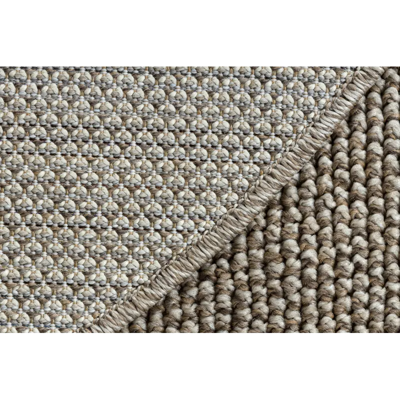 Tapis Rond Marron Polypropylène 80 cm – vue 3
