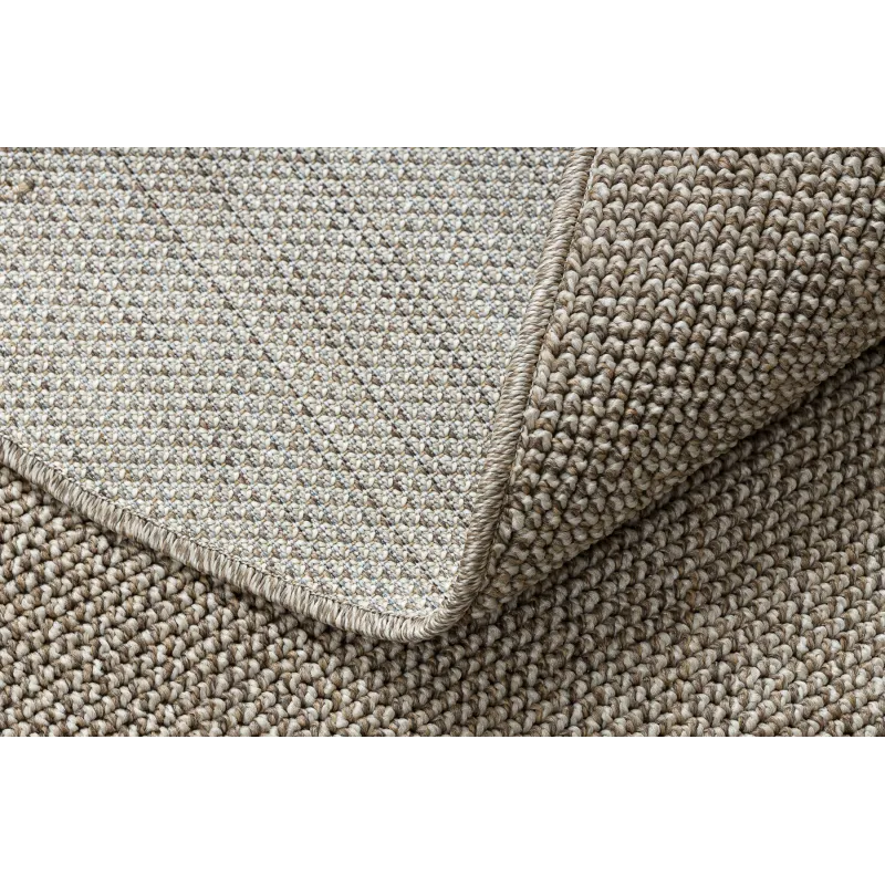 Tapis Rond Marron Polypropylène 80 cm – vue 4