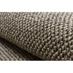 Tapis Rond Marron Polypropylène 80 cm – vue 5