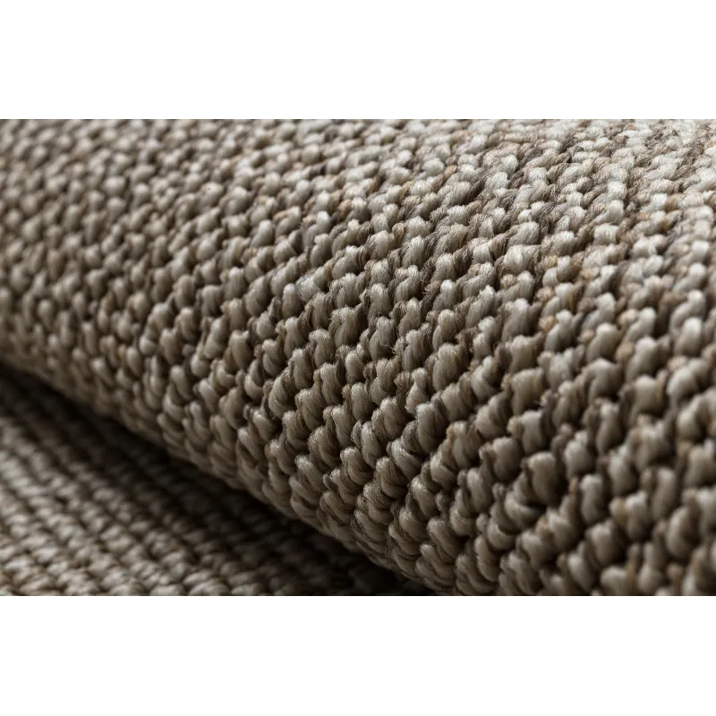 Tapis Rond Marron Polypropylène 80 cm – vue 5