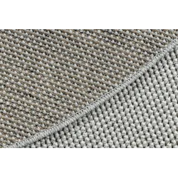 Tapis Argent Polypropylène Rectangulaire – vue 3