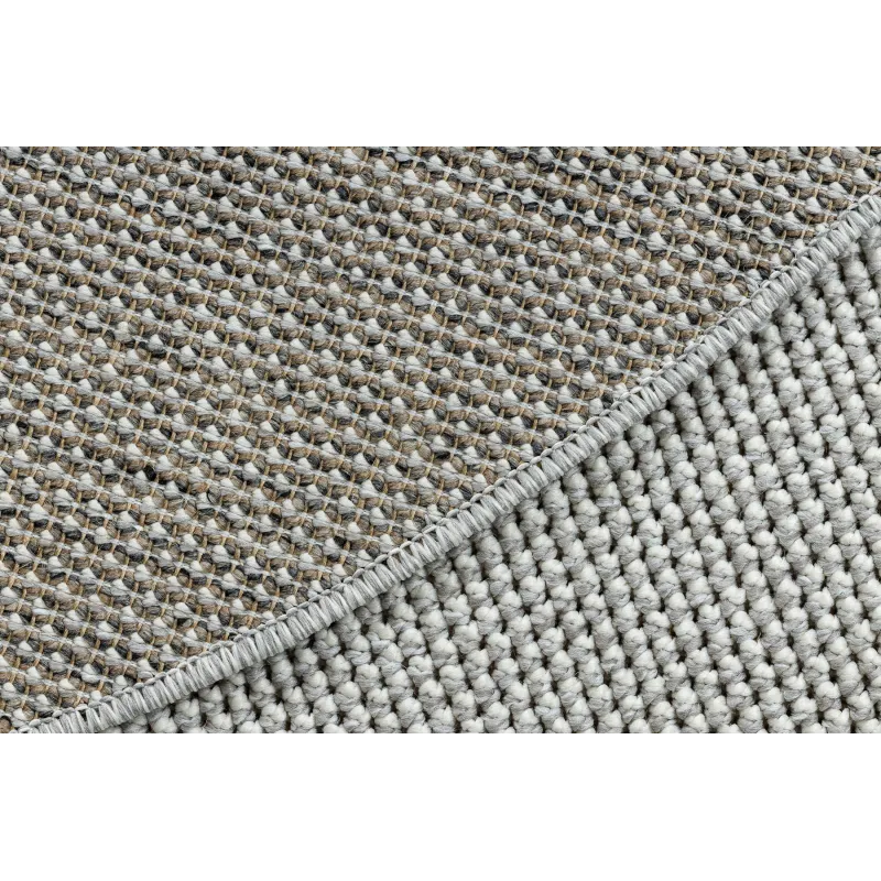 Tapis Argent Polypropylène Rectangulaire – vue 3