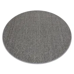Tapis Gris Polypropylène Rectangulaire