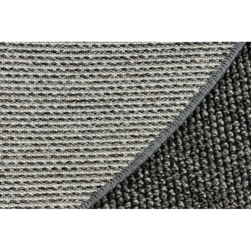 Tapis Gris Polypropylène Rectangulaire – vue 3