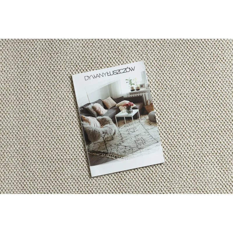 Tapis Crème Polypropylène Rectangulaire – vue 2