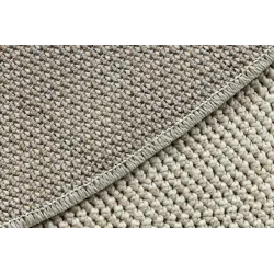 Tapis Crème Polypropylène Rectangulaire – vue 3
