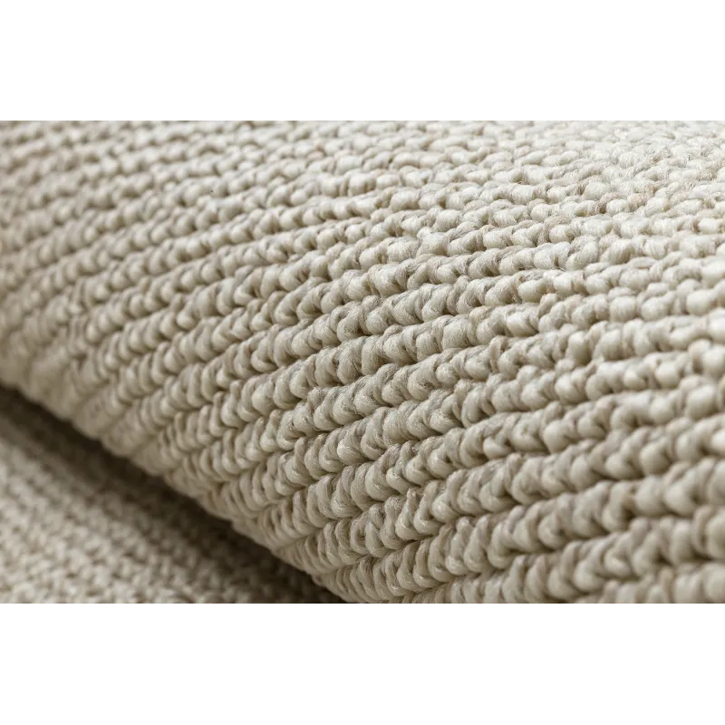 Tapis Crème Polypropylène Rectangulaire – vue 5