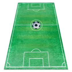 Tapis lavable BAMBINO 9731 Terrain, football pour les enfants antidérapant - vert