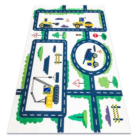 Tapis BAMBINO 2223 crème, antidérapant pour enfants, produit de deuxième qualité