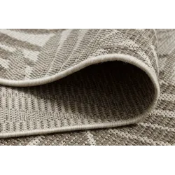 Tapis en corde sisal FLOORLUX 20504 parfait pour le salon, confortable et fonctionnel