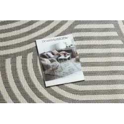 Tapis à rayures, idéal pour le salon ou la chambre à coucher