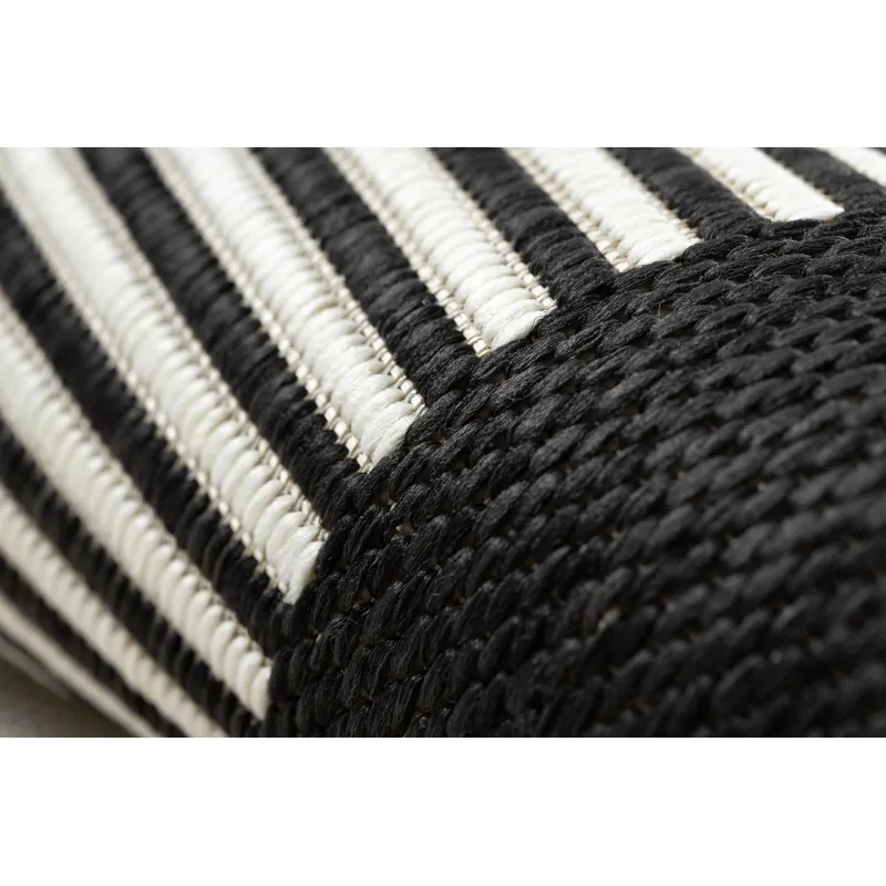 Tapis stylé en sisal, parfait pour la chambre d'enfant ou le bureau