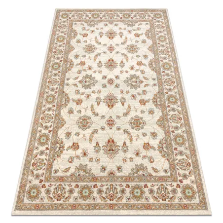 Dywan SOHO 477.15.LA102 wełniany OSTA - Ornament, ramka naturalny beż
