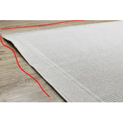 Tapis TIMO 5979 en sisal, choix parfait pour les espaces extérieurs