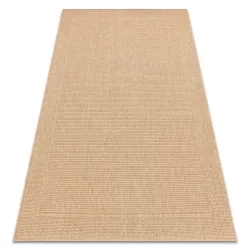 Tapis TIMO 5979 SISAL extérieur beige foncé - PRODUIT DE DEUXIÈME QUALITÉ