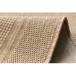Tapis TIMO 5979, idéal pour le jardin ou la terrasse, en matériau naturel