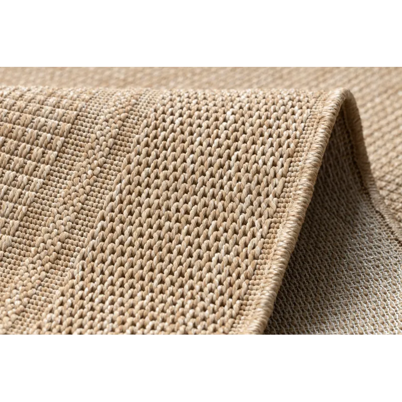 Tapis TIMO 5979, idéal pour le jardin ou la terrasse, en matériau naturel