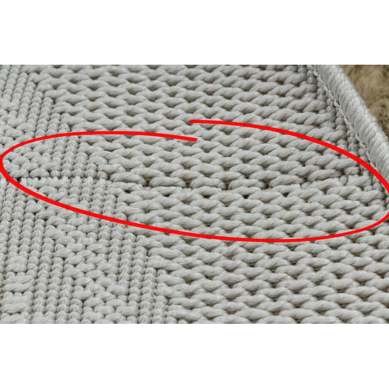 Tapis polyvalent TIMO 5979 pour intérieur et extérieur, pratique et élégant