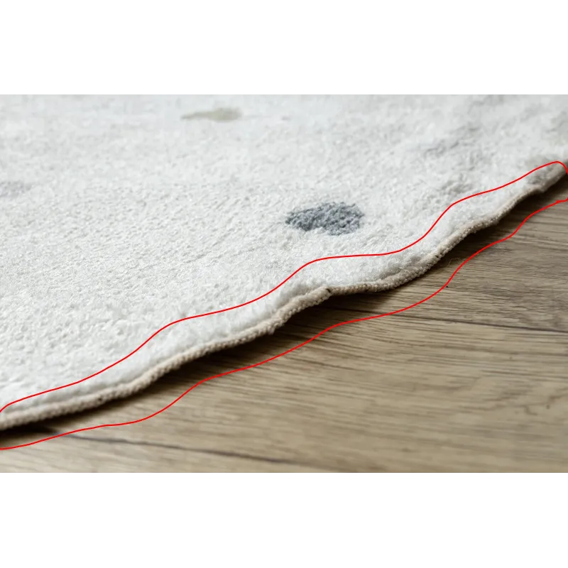 Tapis moderne BONO 724 en crème et gris clair