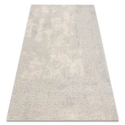 Tapis FLUX 461.2.AE120 Laine mélangée OSTA - Abstraction, structurel, style loft Crème / Gris