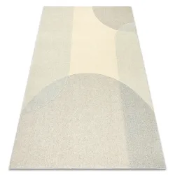 Tapis FLUX 461.7.AE120 Laine mélangée OSTA - Géométrique, structurel, style loft Beige / Gris
