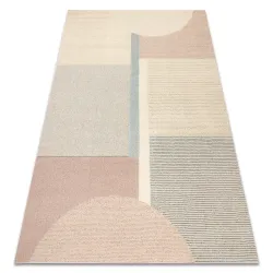 Tapis FLUX 461.1.AE990 laine OSTA - Géométrique, structuré, style loft crème / beige