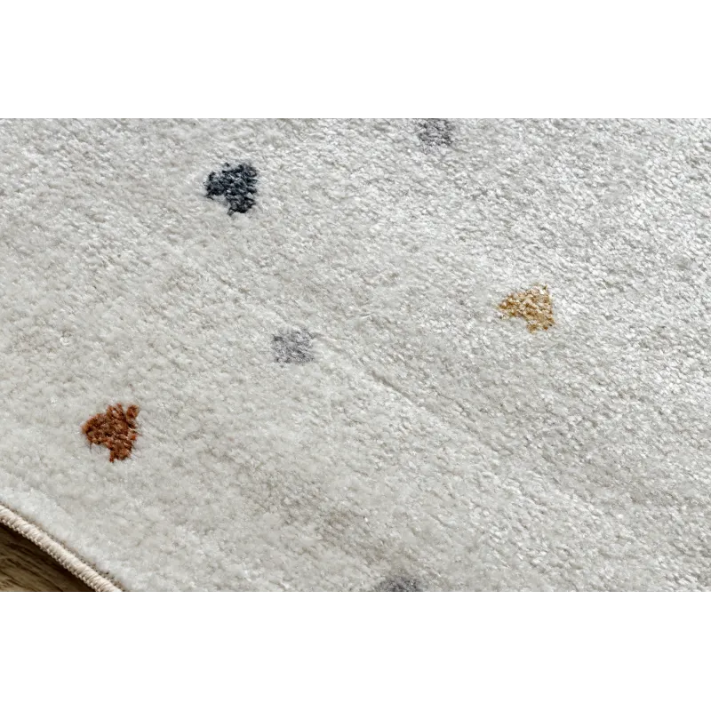 Tapis BONO 724 ARC-EN-CIEL, COEUR gris clair - tapis élégant pour intérieurs modernes