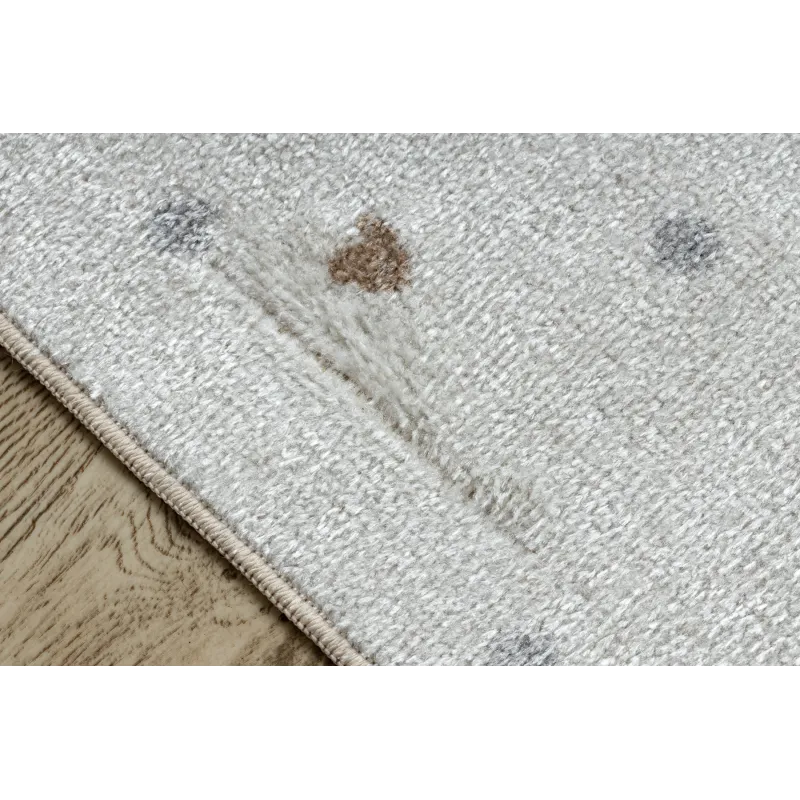 Tapis BONO 724 ARC-EN-CIEL, COEUR - tapis doux avec une texture agréable