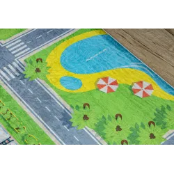 Tapis BAMBINO 2624, parfait pour une utilisation extérieure, antidérapant