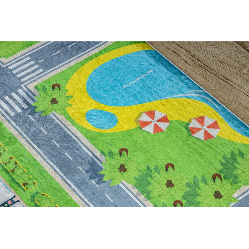 Tapis BAMBINO 2624, parfait pour une utilisation extérieure, antidérapant