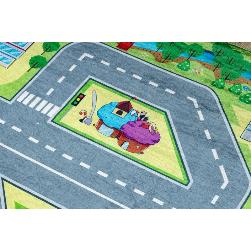 Tapis BAMBINO 9028, idéal pour jouer et apprendre dans la chambre d'enfants