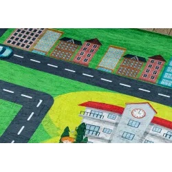 Tapis BAMBINO 2660 antidérapant, parfait pour le jeu des enfants