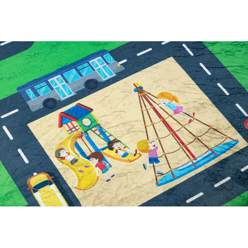 Tapis BAMBINO 2660 pratique pour la chambre d'enfants, facile à nettoyer