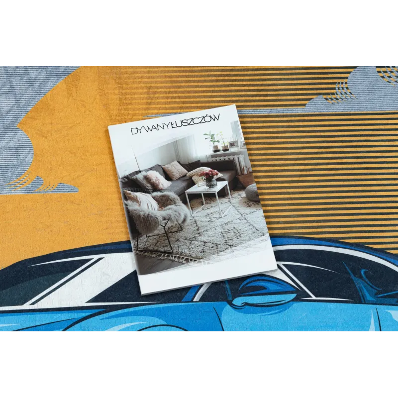 Tapis BAMBINO 41730 avec motif de voiture, idéal pour la chambre d'enfants