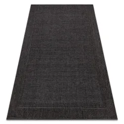 Tapis TIMO 5000 SISAL extérieur noir - PRODUIT DE DEUXIÈME QUALITÉ