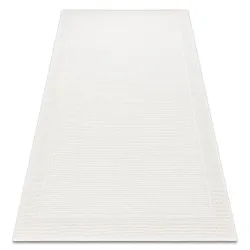 Tapis TIMO 5979 SISAL extérieur cadre blanc - PRODUIT DE DEUXIÈME QUALITÉ