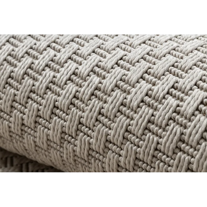Tapis TIMO 6272 beige, parfait pour un usage extérieur