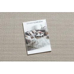 Tapis TIMO 5979 beige, idéal pour les espaces extérieurs