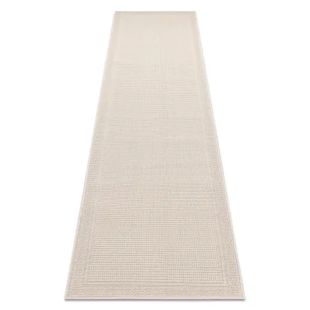 Tapis TIMO 5979 extérieur beige en sisal, élégant et durable pour votre jardin