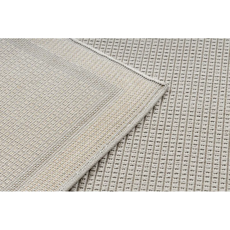 Tapis TIMO 5979 en sisal doux beige, agréable au toucher et durable