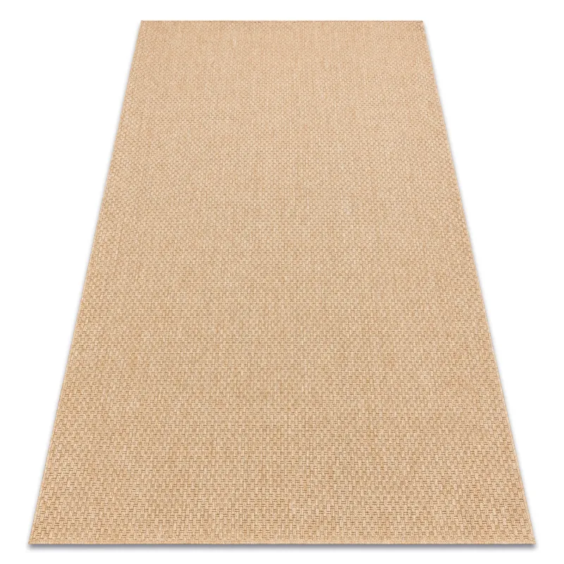 Tapis TIMO 6272 en sisal extérieur beige foncé, produit de deuxième qualité
